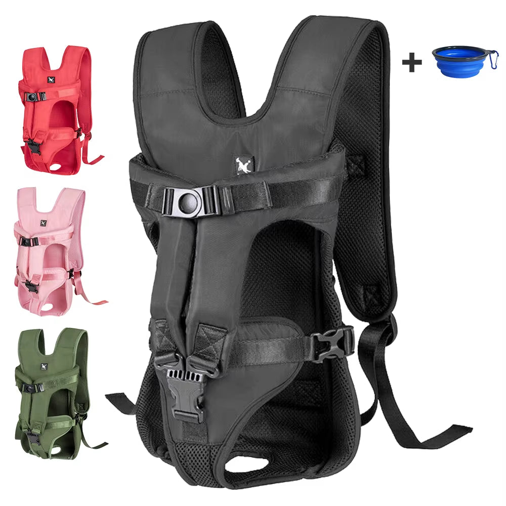 Front-Facing Dog Carrier Backpack for Outdoor Adventures - Yappyboo 