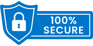 100% secure shopping