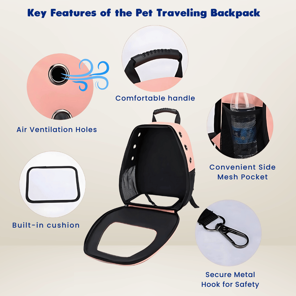 Airflow Comfort Pet Backpack - Yappyboo