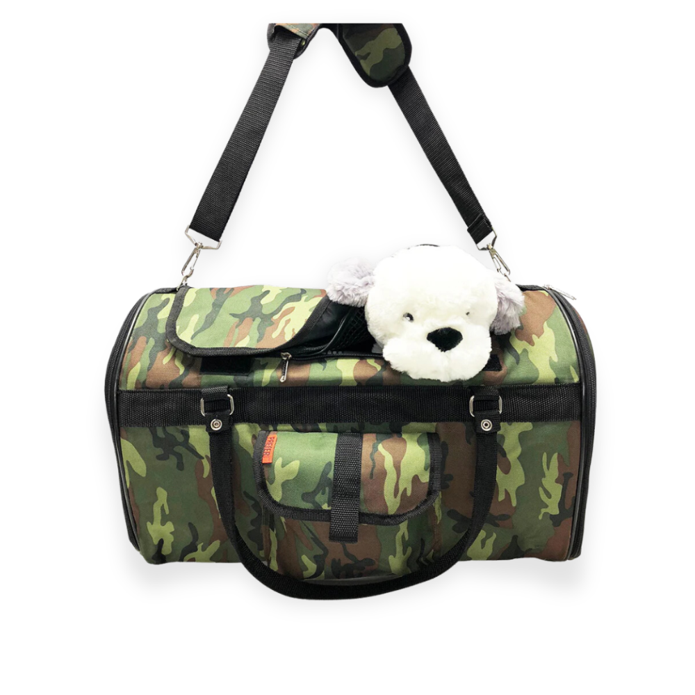 Airline-Approved XL Duffel Pet Carrier - Spacious Design for Medium Pets - Yappyboo