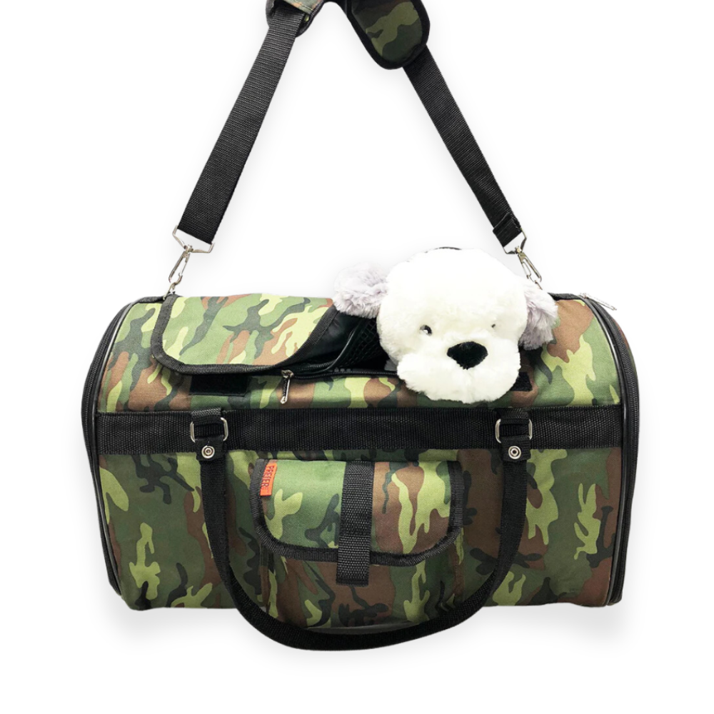 Airline-Approved XL Duffel Pet Carrier - Spacious Design for Medium Pets - Yappyboo