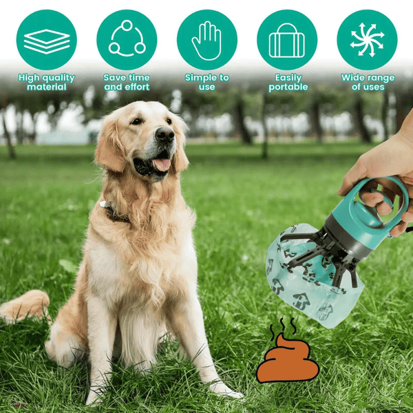 hands-free dog poop scooper
