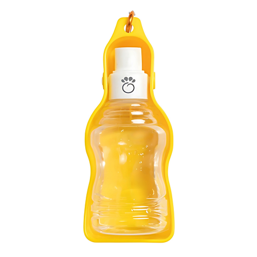 Portable Travel Pet Water Bottle – Foldout Bowl for On-the-Go Hydration