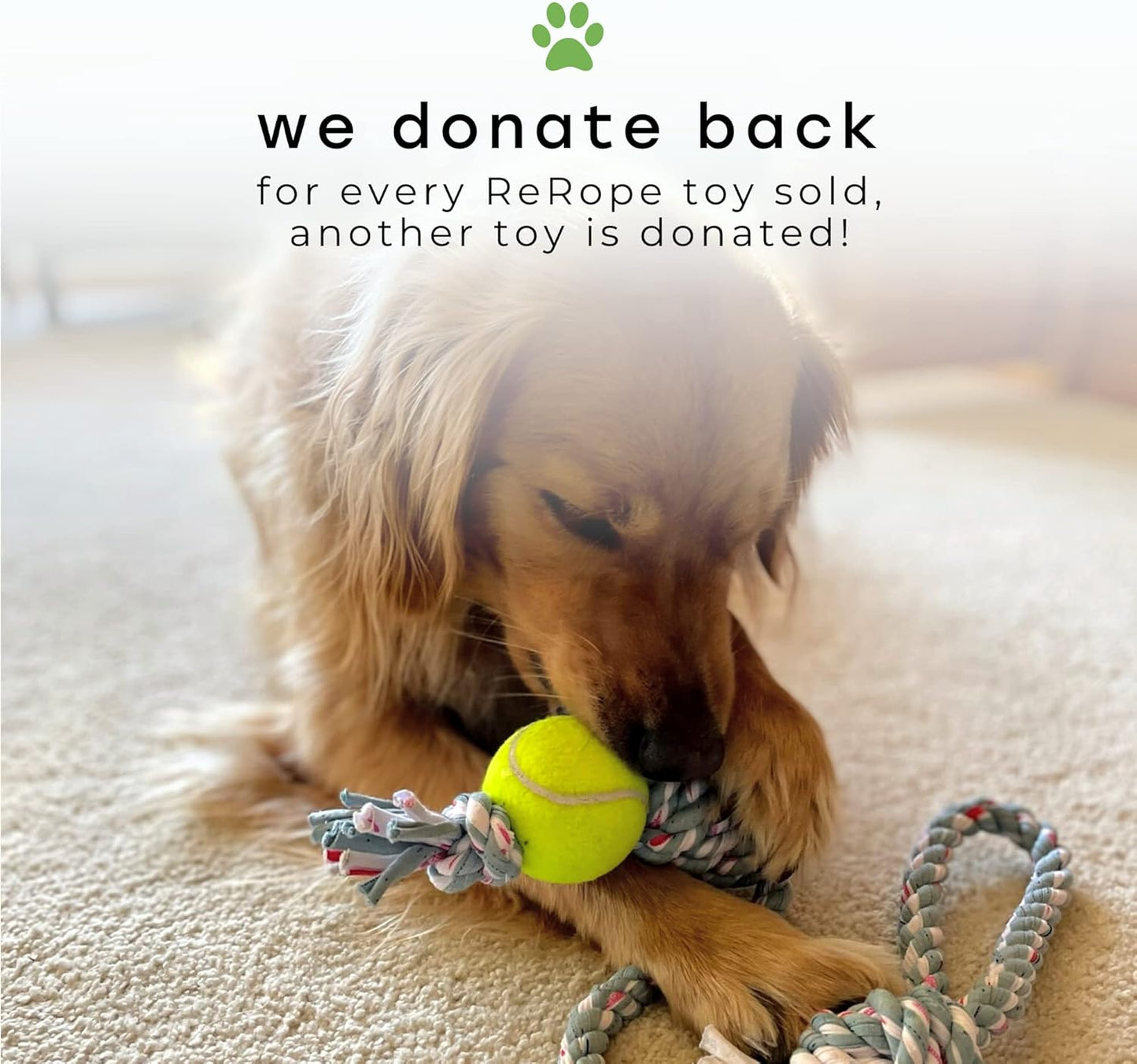 Eco-Friendly Dog Rope Toy – Durable & Sustainable Playtime Fun - Yappyboo