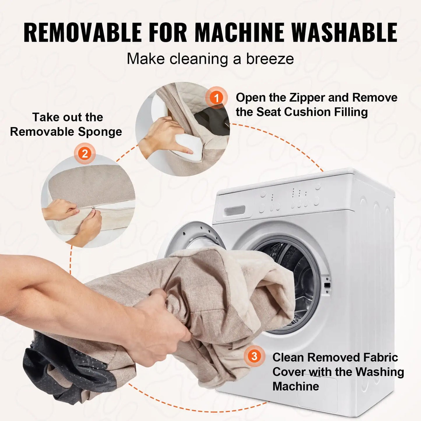 washable travel bed for dogs