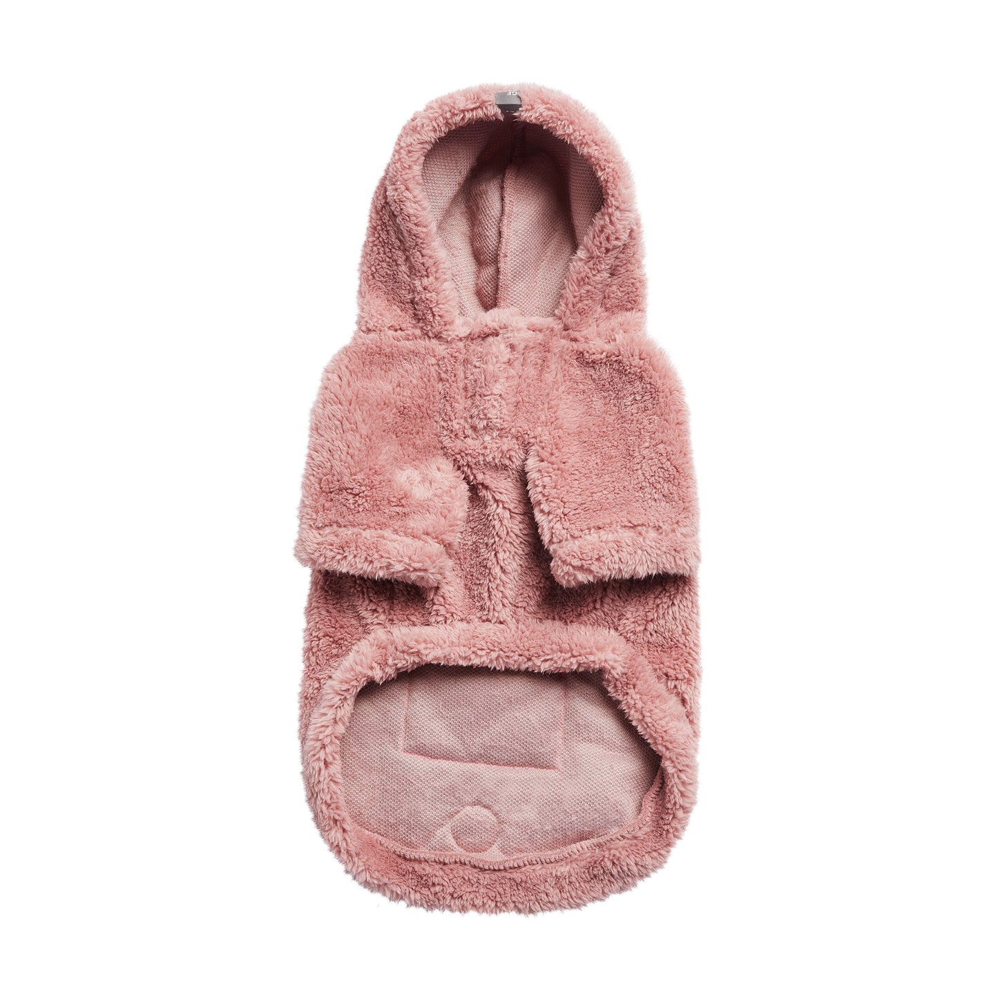 Super Soft Sherpa Fleece Dog Hoodie – Cozy Comfort with Neon Pocket