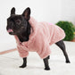 Super Soft Sherpa Fleece Dog Hoodie – Cozy Comfort with Neon Pocket