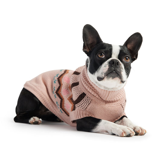 Sculpted Turtleneck Sweater – Stylish & Comfortable for All Dogs