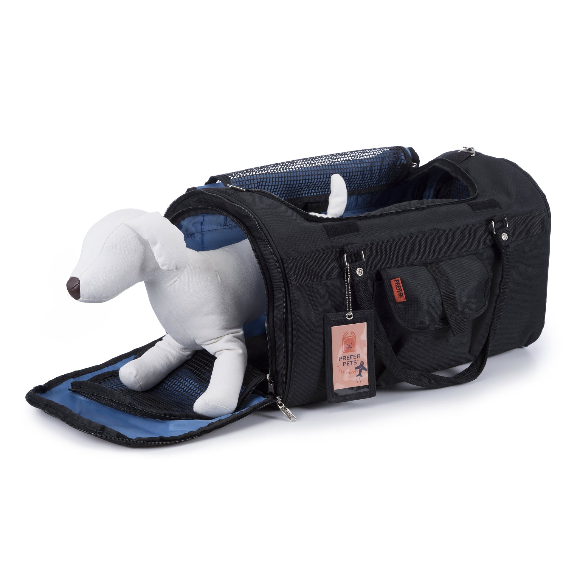 Airline-Approved XL Duffel Pet Carrier - Spacious Design for Medium Pets - Yappyboo