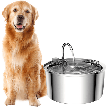 Quiet Stainless Pet Water Fountain