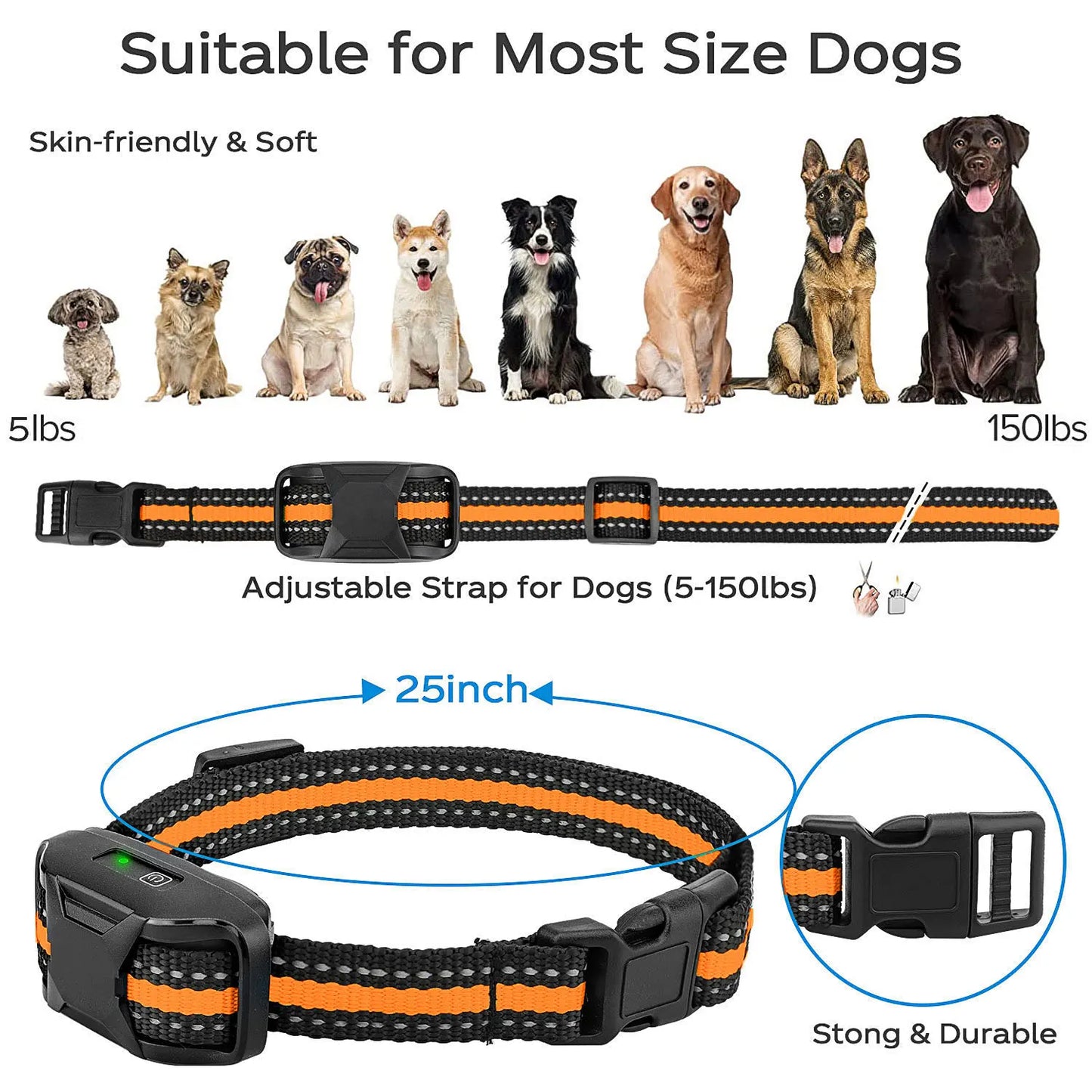  Remote Control Dog Training Collar 