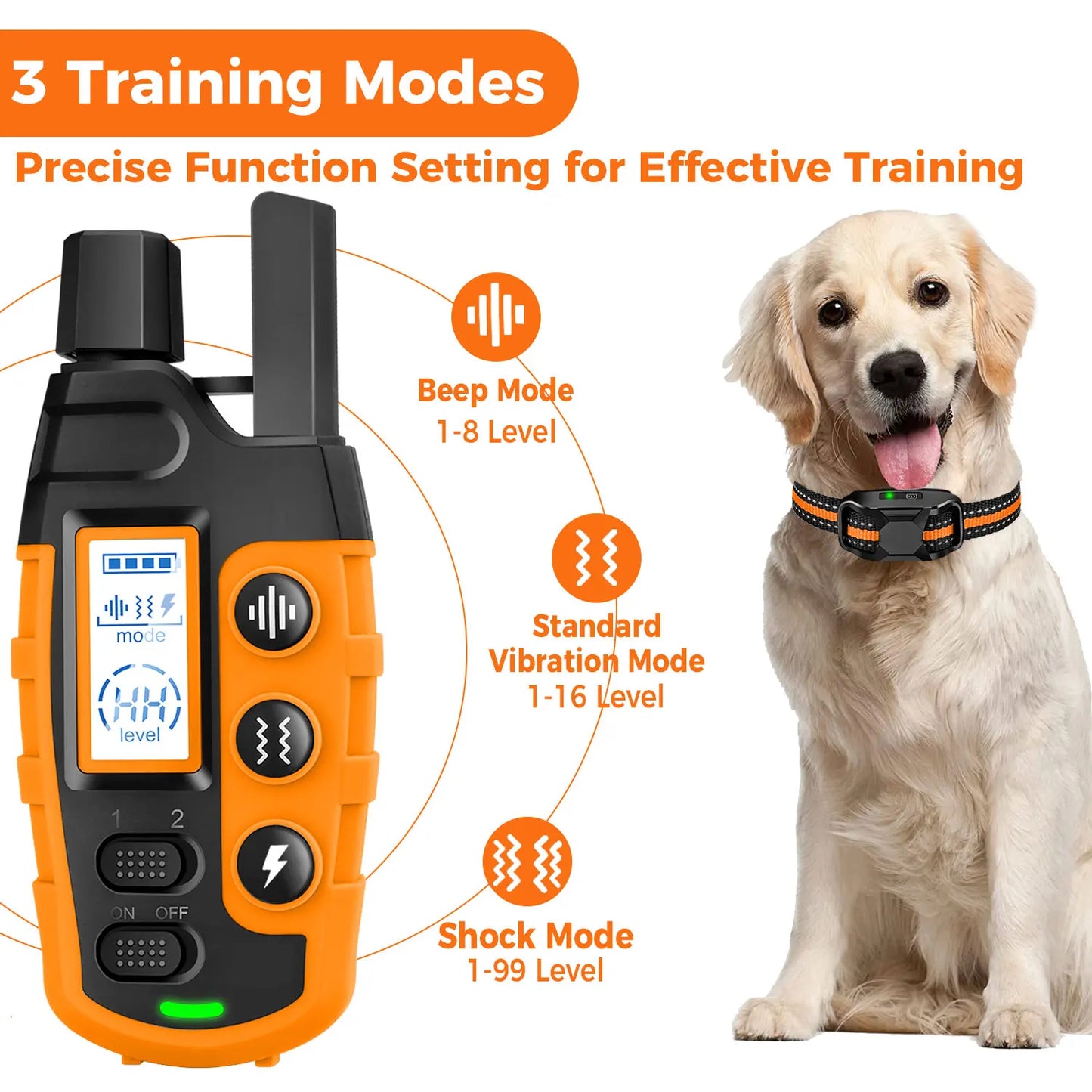  Remote Control Dog Training Collar 