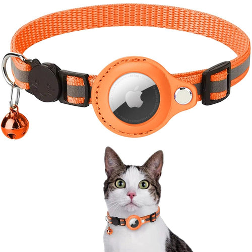 Reflective Airtag Case Collar for Cats and Dogs - Yappyboo