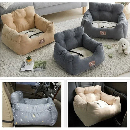 Cozy Pet Travel Dog Bed - Dog Seat Booster - Yappyboo 