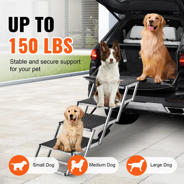 Easy Climb Dog Car Stairs