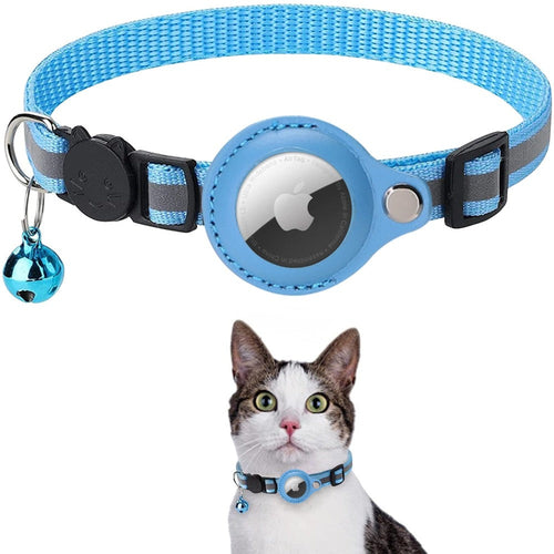 Reflective Airtag Case Collar for Cats and Dogs - Yappyboo