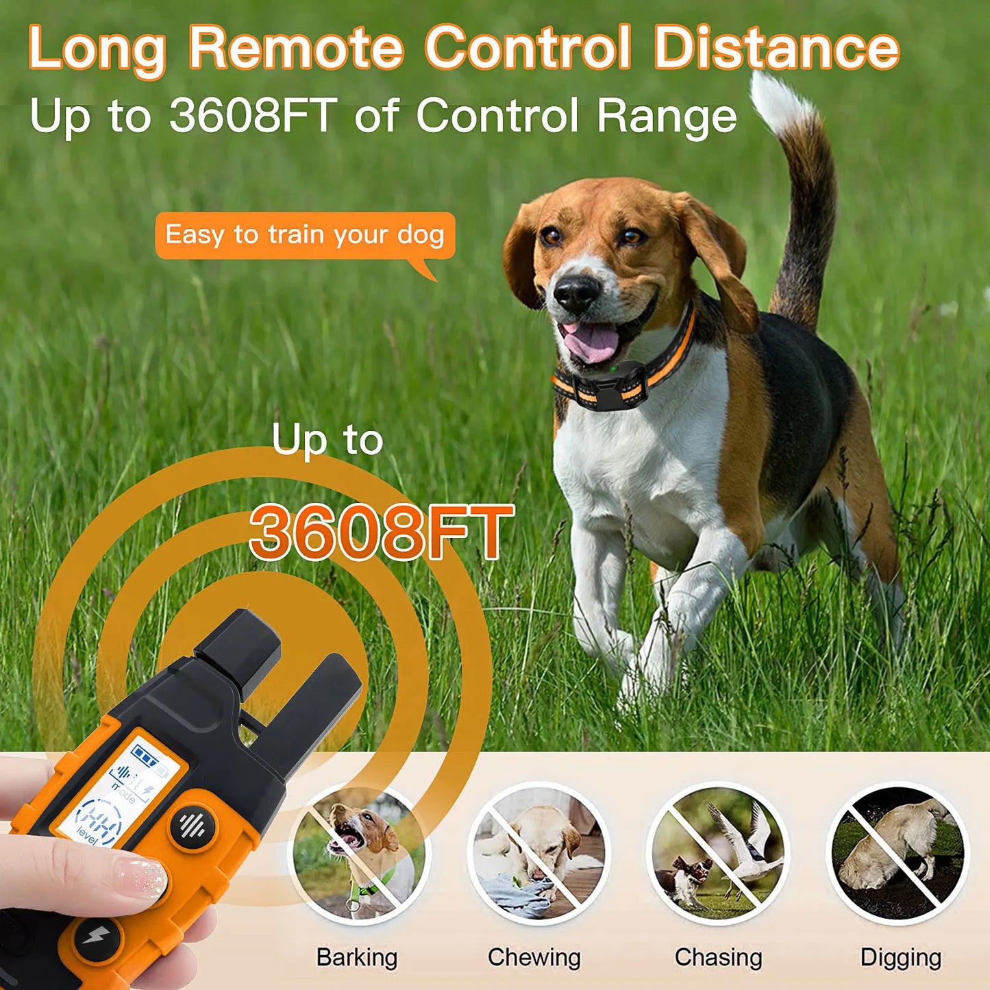  Remote Control Dog Training Collar 