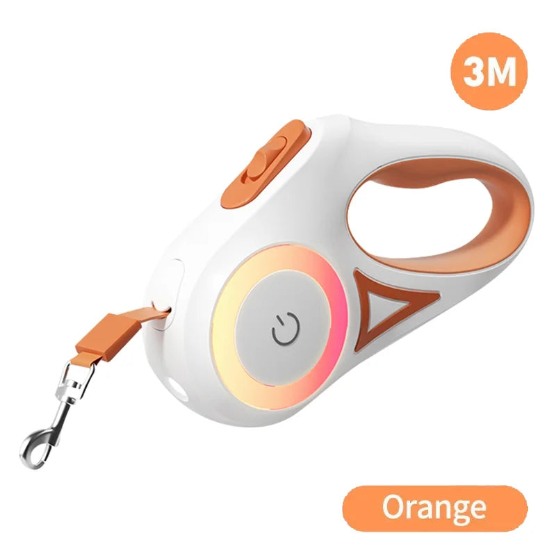 BrightPath Retractable Dog Leash