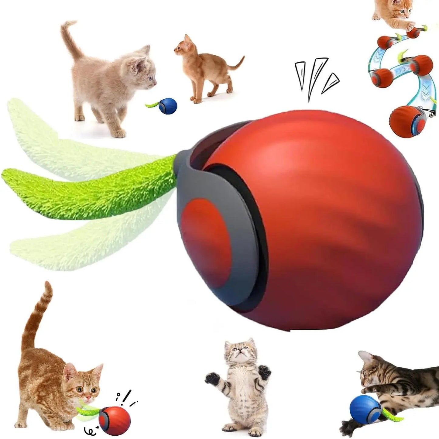 Interactive Cat Adventure Ball
