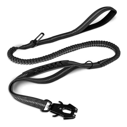 Shock Absorbing Pet Leashes with Car Seatbelt