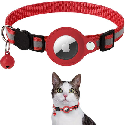 Reflective Airtag Case Collar for Cats and Dogs - Yappyboo