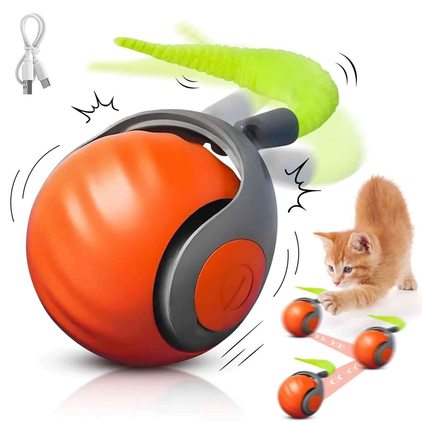 Interactive Cat Adventure Ball