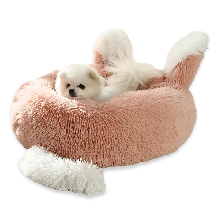 Cozy Plush Pet Bed for Cats & Small Dogs – Soft & Non-Slip Design - Yappyboo