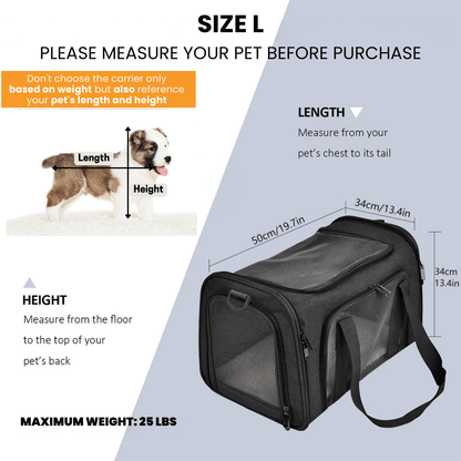 Travel Pet Carriers Size L