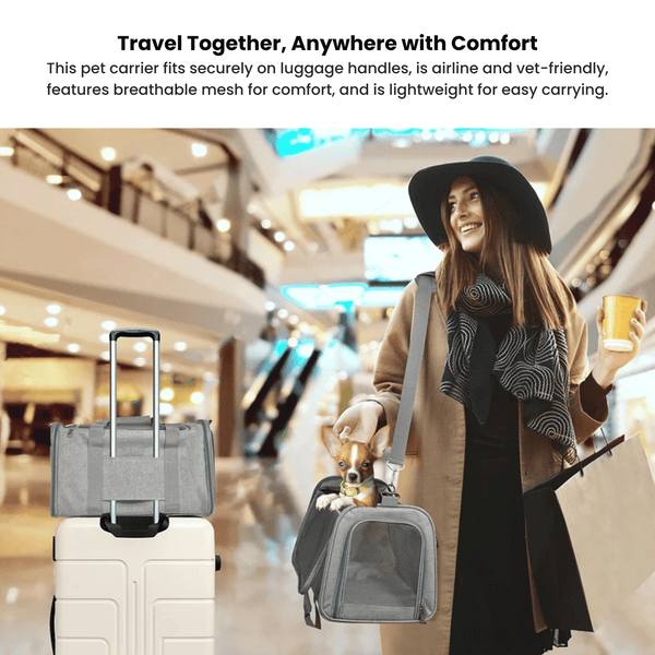 Pawsome Airline Approved Travel Pet Backpack