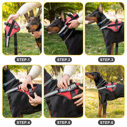 Reflective Dog Walking Harness