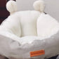 Fluffy Ears Cat Bed – Ultra-Soft and Cozy Sleeping Haven