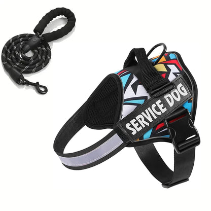 Reflective Dog Walking Harness