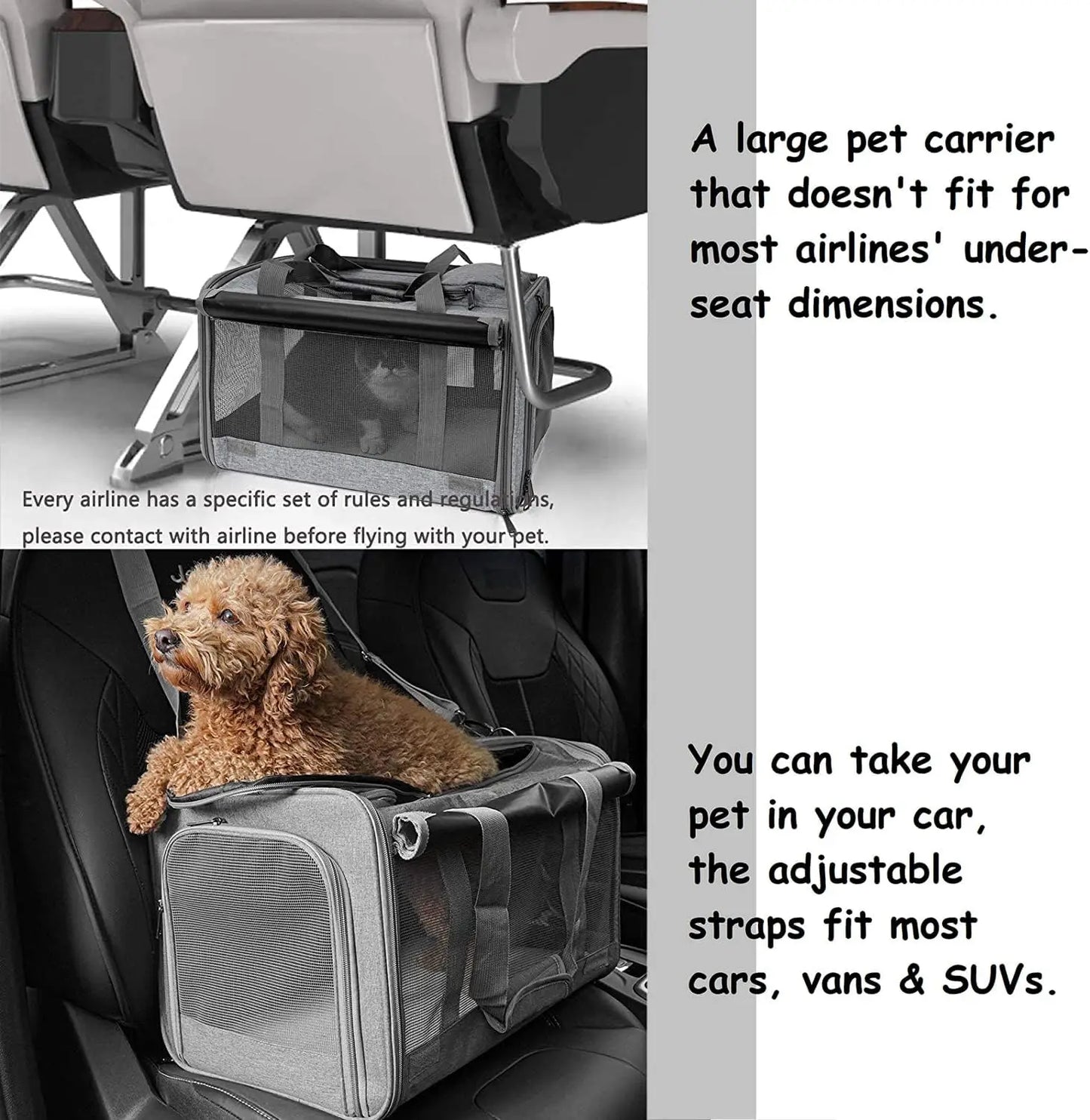 Comfort Travel Pet Carrier