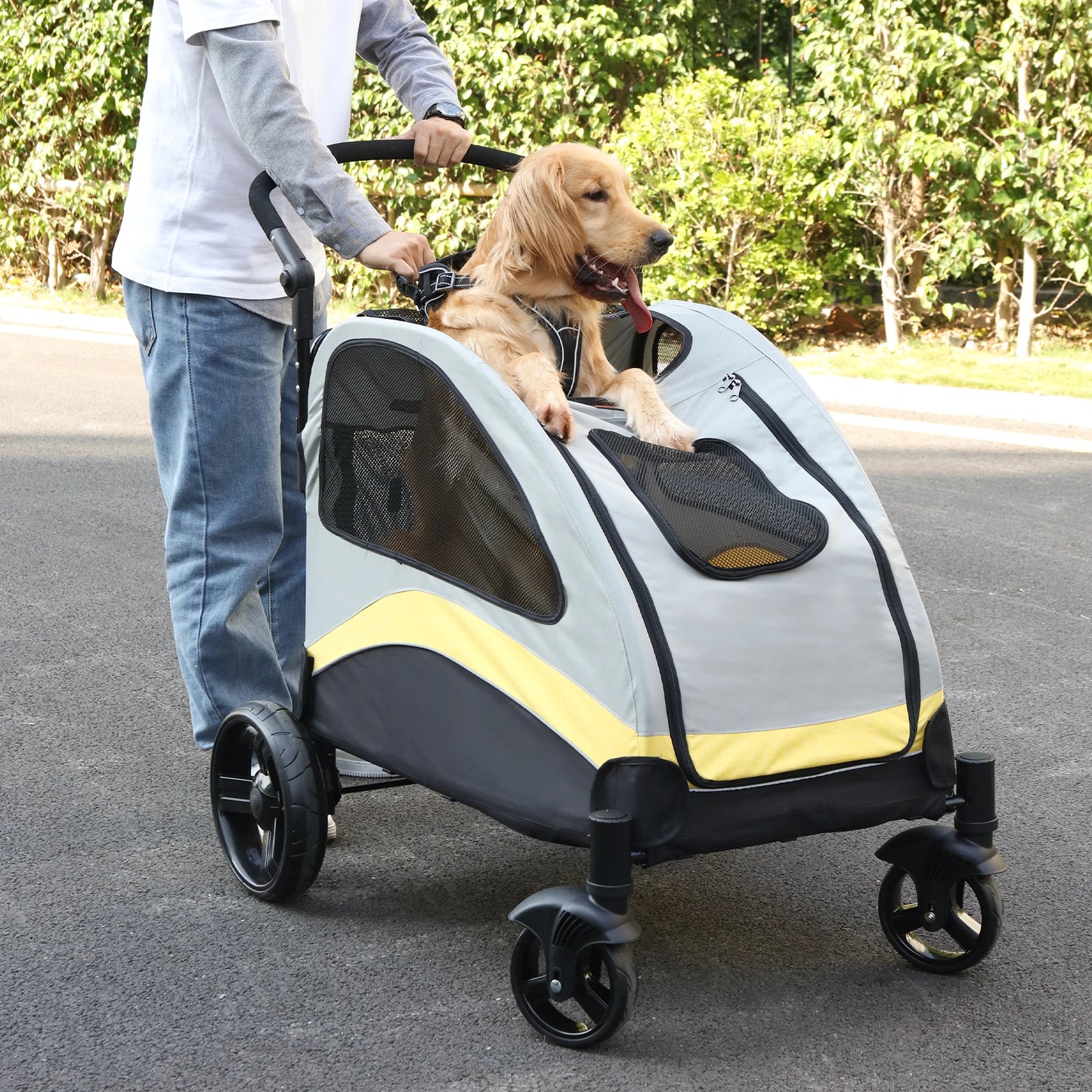 Easy-Roll Pet Adventure Stroller