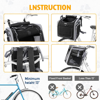 Pet-Friendly Bike Carrier