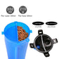 2-in-1 Water Bottle and Food Container with Travel Bowl - Yappyboo